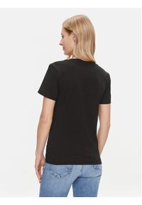Calvin Klein Jeans T-Shirt Monologo J20J222564 Czarny Slim Fit. Kolor: czarny. Materiał: bawełna