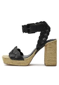 Pepe Jeans Sandały Lenny Braid PLS90652 Czarny. Kolor: czarny. Materiał: skóra
