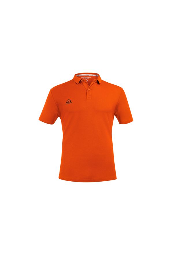 ACERBIS - Polo Acerbis Atlantis. Typ kołnierza: polo. Kolor: pomarańczowy. Sport: piłka nożna