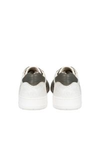 Geox Sneakersy "Magnete" | U25DXA 03185 | Mężczyzna | Biały. Okazja: na co dzień, na spacer. Nosek buta: okrągły. Kolor: biały. Materiał: skóra. Sezon: lato. Sport: turystyka piesza