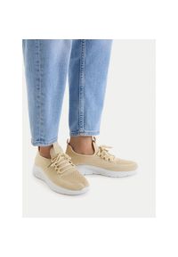 Jenny - Sneakersy JENNY. Kolor: beżowy #1