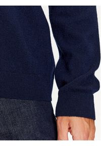 United Colors of Benetton - United Colors Of Benetton Sweter 1002U4407 Granatowy Regular Fit. Kolor: niebieski. Materiał: wełna #2