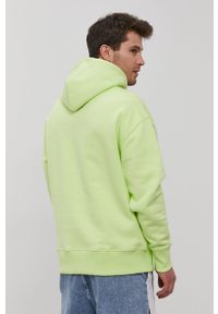 Tommy Jeans - Bluza bawełniana. Kolor: zielony. Materiał: bawełna #2