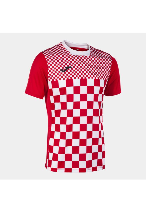 Jersey Joma Flag III. Kolor: czerwony, wielokolorowy, biały. Materiał: poliester. Sport: piłka nożna
