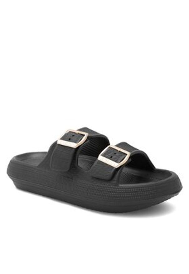 MEXX Klapki MICC1904941W-01 Czarny. Kolor: czarny. Materiał: syntetyk