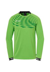 KEMPA - Dżersej z długim rękawem Kempa Wave 26. Kolor: niebieski, wielokolorowy, zielony. Materiał: jersey. Długość rękawa: długi rękaw. Długość: długie. Sport: piłka ręczna #1