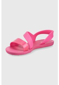 Ipanema sandały VIBE SANDAL damskie kolor różowy. Kolor: różowy. Materiał: materiał, guma. Wzór: gładki. Obcas: na obcasie. Wysokość obcasa: niski #4