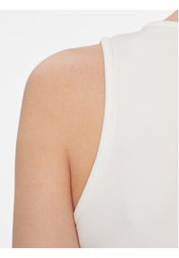 Max Mara Leisure Sukienka codzienna Baccano 2416621027 Biały Regular Fit. Okazja: na co dzień. Kolor: biały. Materiał: syntetyk. Typ sukienki: proste. Styl: casual #5