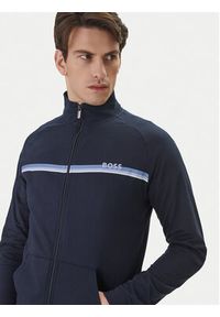 BOSS Bluza Authentic 50554779 Granatowy Regular Fit. Kolor: niebieski. Materiał: bawełna #4