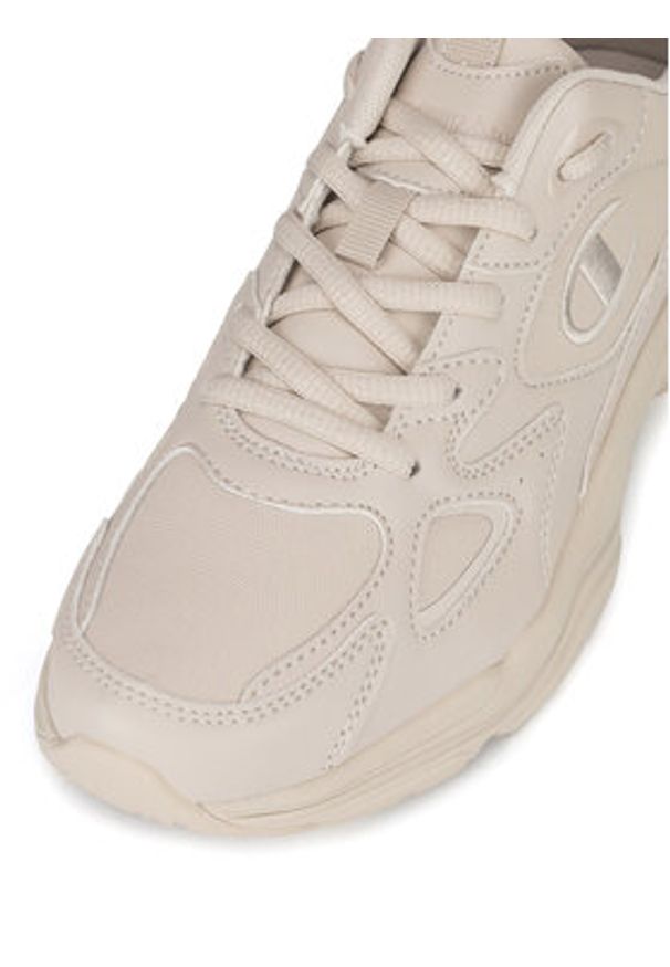 Champion Sneakersy COUNTESS S11723-MS001 Écru. Materiał: skóra