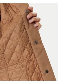 TOMMY HILFIGER - Tommy Hilfiger Kurtka przejściowa WW0WW45641 Brązowy Regular Fit. Kolor: brązowy. Materiał: syntetyk