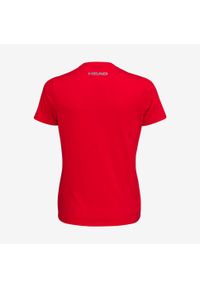 Head - T-shirt damski Club Lucy. Kolor: czerwony. Materiał: bawełna, jersey, materiał, poliester