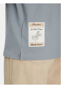 Champion Polo 221044 Niebieski Regular Fit. Typ kołnierza: polo. Kolor: niebieski. Materiał: bawełna #5