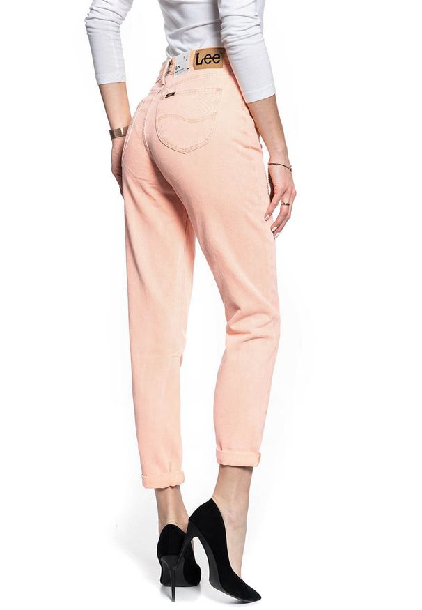 Lee - LEE MOM STRAIGHT CURVED HIGH WAIST L32IGGWO 112107570. Stan: podwyższony