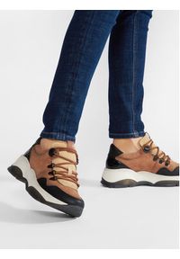 Hispanitas Sneakersy Andes HI222289 Brązowy. Kolor: brązowy. Materiał: zamsz, skóra #4