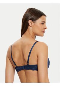 Hunkemöller Biustonosz z fiszbiną Marine 206322 Granatowy. Kolor: niebieski. Materiał: syntetyk #7