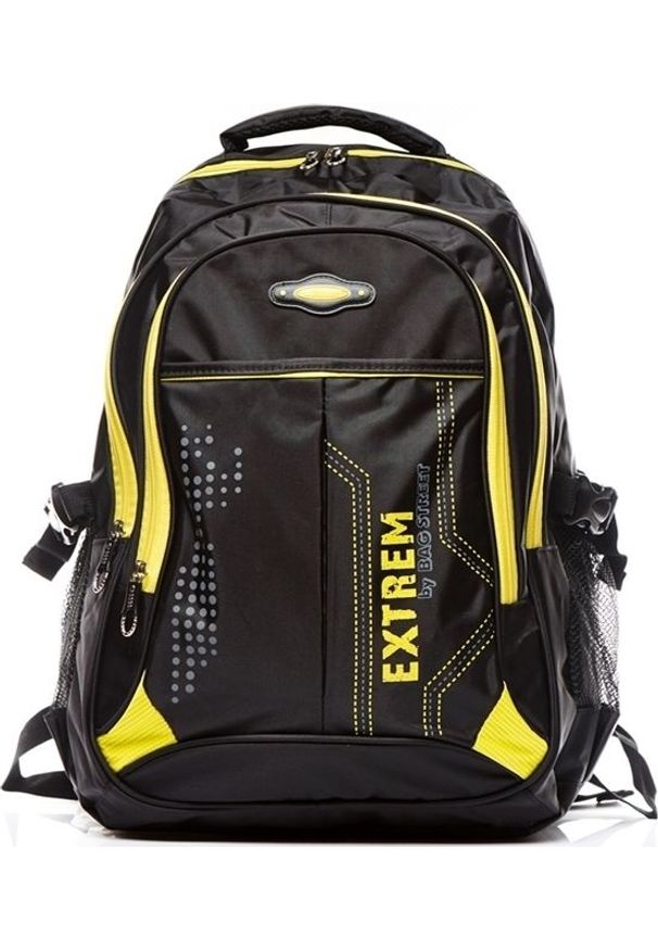 BAG STREET - Plecak Bag Street Yellow Extrem 15.6" (830). Styl: street