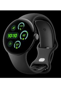 GOOGLE - Smartwatch Google Pixel Watch 3 (41mm) LTE obsidian. Rodzaj zegarka: smartwatch