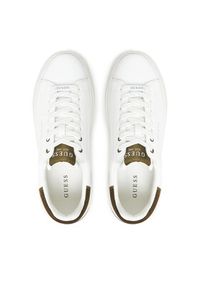 Guess Sneakersy FMTLBA LEL12 Biały. Kolor: biały. Materiał: skóra #4