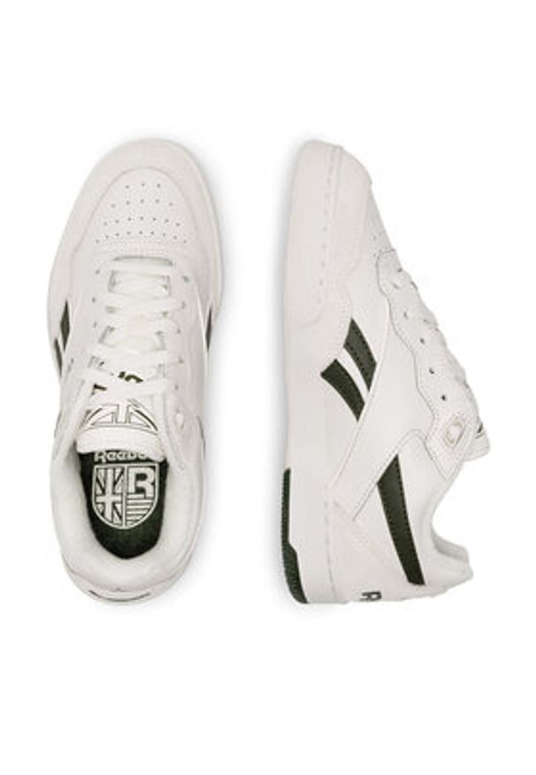 Reebok Sneakersy BB 4000 II 100033846 W Biały. Kolor: biały. Materiał: skóra