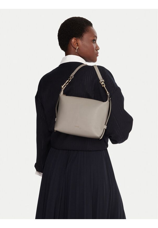 Furla Torebka WE00831 BX2045 CN VAN00 1007 Beżowy. Kolor: beżowy. Materiał: skórzane