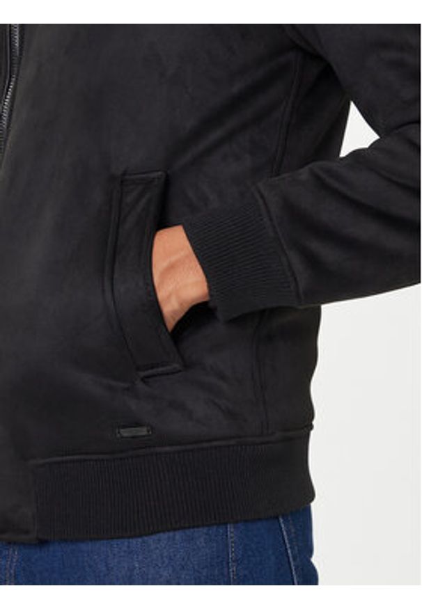 Guess Kurtka przejściowa M5BL43 W2302 Czarny Regular Fit. Kolor: czarny. Materiał: syntetyk