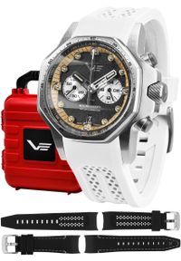 Zegarek męski Vostok Europe VK64-640A698SW biały. Kolor: biały #1