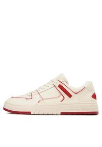 Guess Sneakersy Cento FM6CEN LEA12 Écru. Materiał: skóra #7
