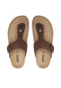 Japonki Geox. Kolor: brązowy #1