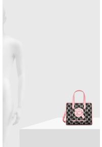 Karl Lagerfeld torebka kolor różowy. Kolor: różowy #6