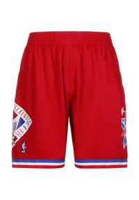 Spodenki Swingman Mitchell & Ness nba. Kolor: czerwony. Sport: koszykówka #1