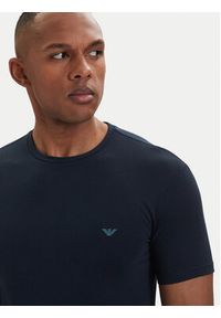 Emporio Armani Underwear T-Shirt EM000379 AF18895 UB102 Granatowy Regular Fit. Kolor: niebieski. Materiał: bawełna #5