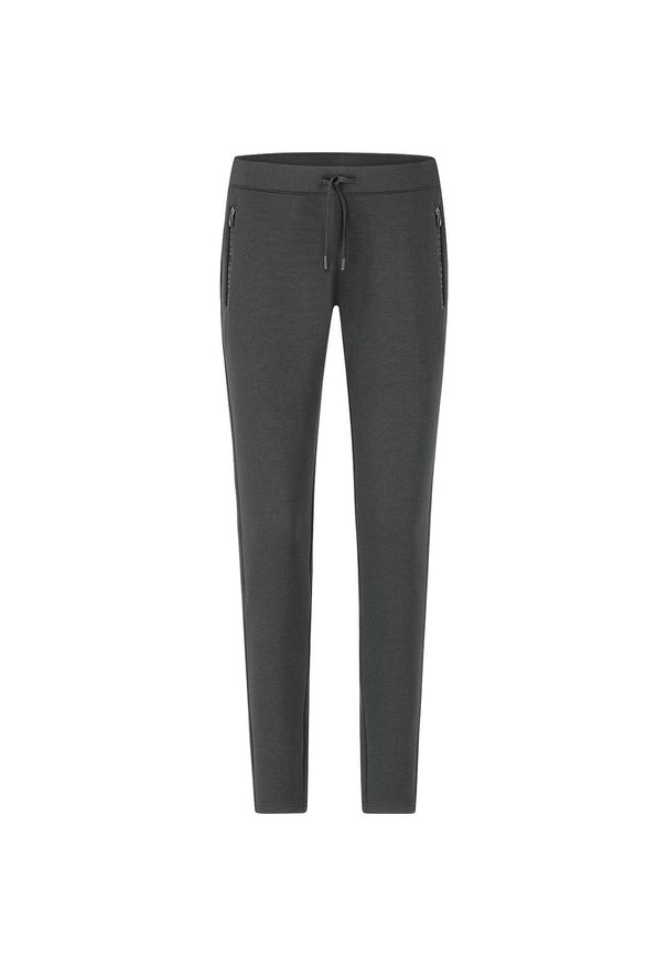 Damskie spodnie dresowe Jako Pro Casual. Kolor: szary. Materiał: dresówka. Sport: piłka nożna