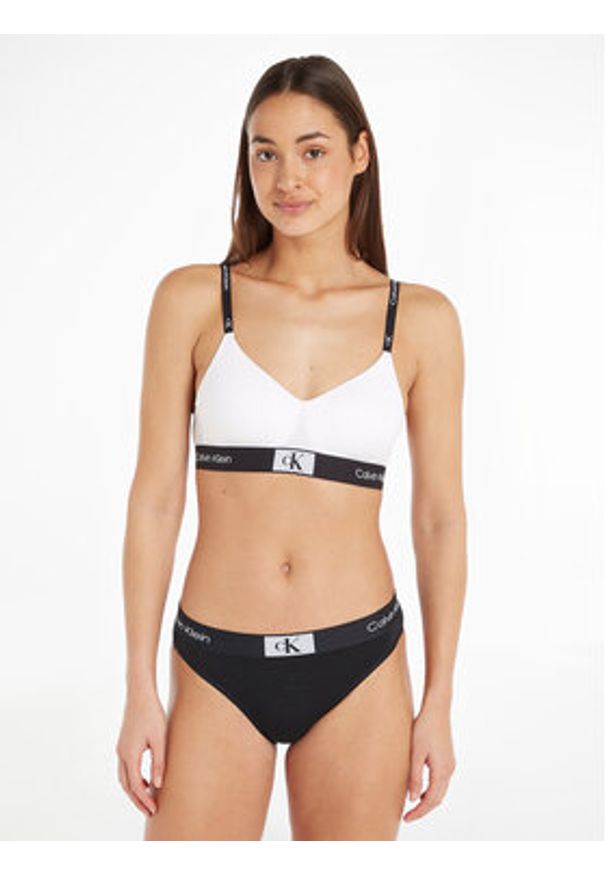 Calvin Klein Underwear Figi klasyczne 000QF7222E Czarny. Kolor: czarny. Materiał: bawełna