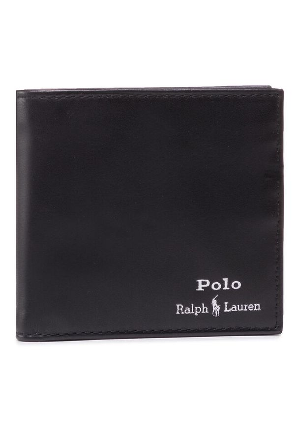 Duży Portfel Męski Polo Ralph Lauren. Kolor: czarny