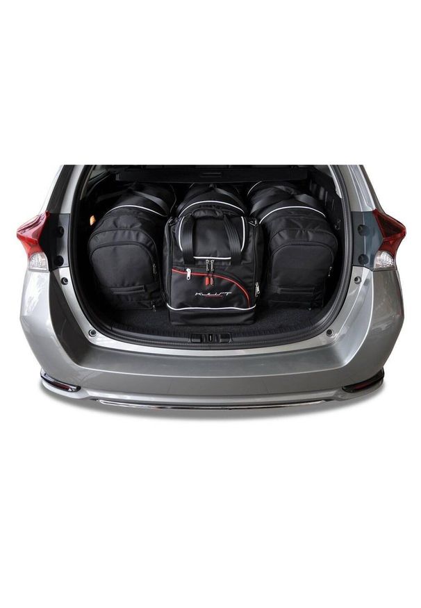 KJUST - Torby Do Bagażnika Toyota Auris Touring Sports 2013-2018 4Szt Kjust. Kolor: czarny. Styl: sportowy