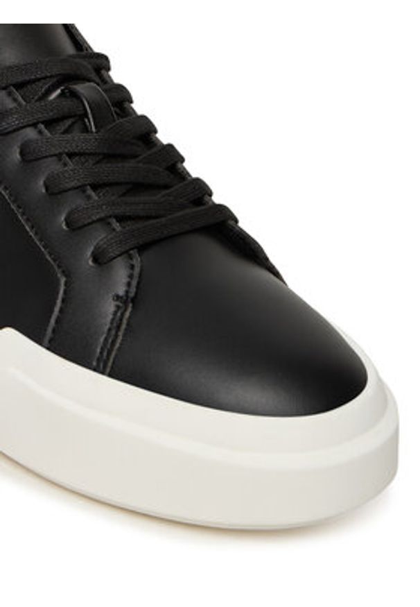 Calvin Klein Sneakersy Chunky Cupsole Laceup Lth Wn YW0YW01947 Czarny. Kolor: czarny. Materiał: skóra