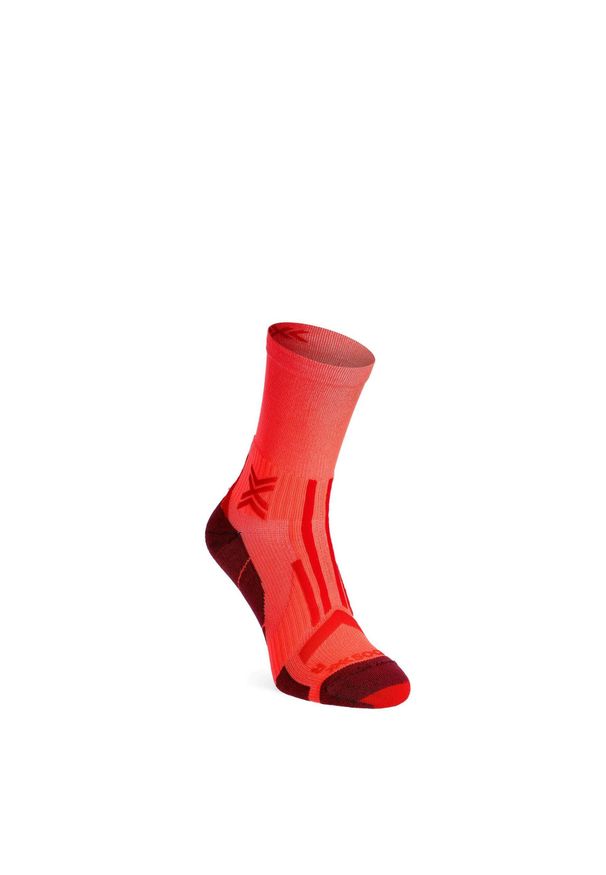 Skarpety do biegania X-Socks Trailrun Perform Crew. Kolor: czerwony