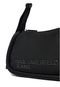 Karl Lagerfeld Jeans Torebka 246J3018 Czarny. Kolor: czarny. Materiał: skórzane