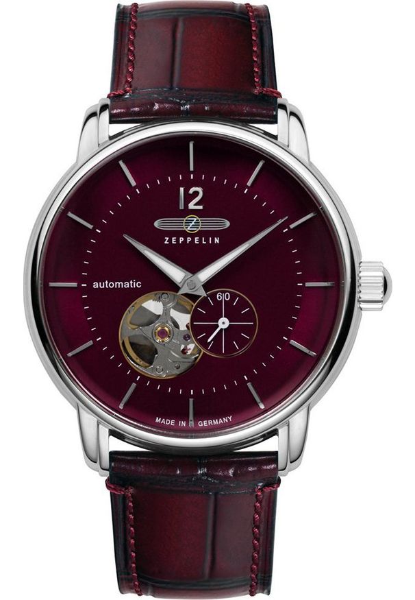Zegarek Zeppelin Zegarek męski Zeppelin 8166-5 czerwony. Kolor: czerwony