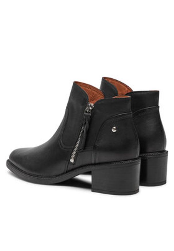 Pikolinos Botki W2D-8674 Czarny. Kolor: czarny. Materiał: skóra