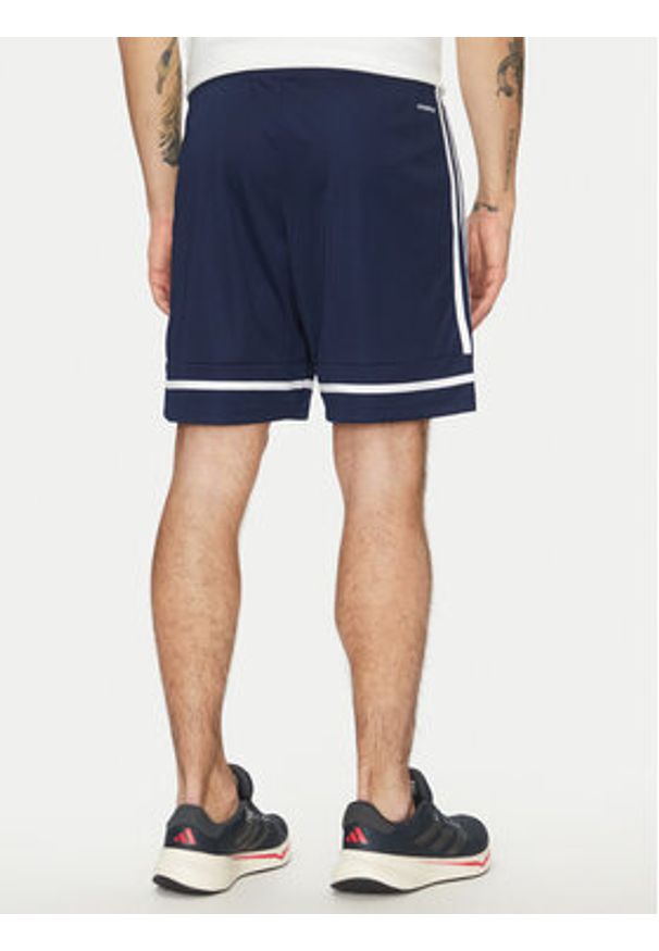 Adidas - adidas Szorty sportowe Squadra 25 JN5468 Granatowy Regular Fit. Kolor: niebieski. Materiał: syntetyk