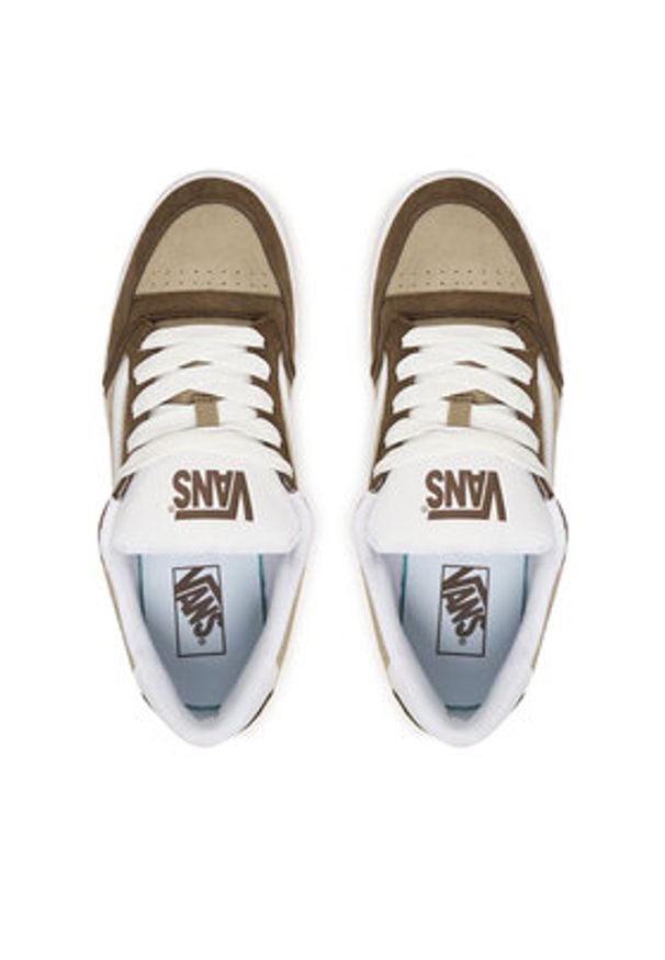 Vans Sneakersy Hylane VN000D1JFST1 Brązowy. Kolor: brązowy. Materiał: skóra, zamsz