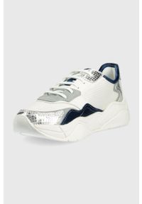 Armani Exchange sneakersy XDX064.XV410.K710 kolor biały. Zapięcie: sznurówki. Kolor: biały. Materiał: guma. Obcas: na platformie #2