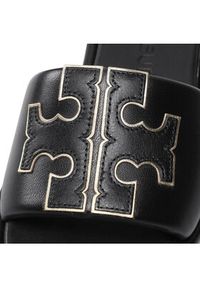 Tory Burch Klapki Doublet Sport Slide 79985 Czarny. Kolor: czarny. Materiał: skóra. Styl: sportowy #6