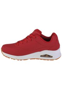 skechers - Buty do chodzenia damskie Skechers Uno-Stand on Air. Kolor: czerwony. Sport: turystyka piesza