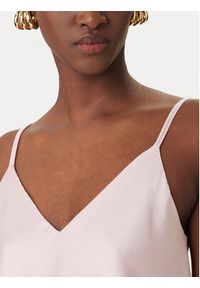 Rinascimento Top CFC0127685003 Różowy Regular Fit. Kolor: różowy. Materiał: syntetyk #3