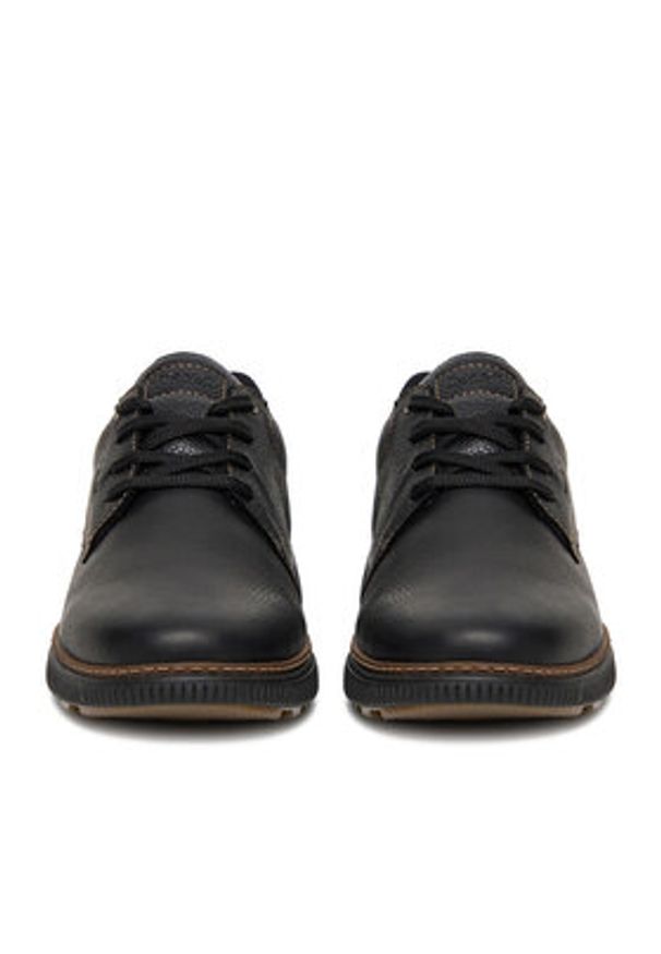 Rieker Półbuty B3313-00 Czarny. Kolor: czarny. Materiał: skóra