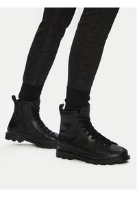 Camper Trzewiki Brutus K400325-004 Czarny. Kolor: czarny. Materiał: skóra #4