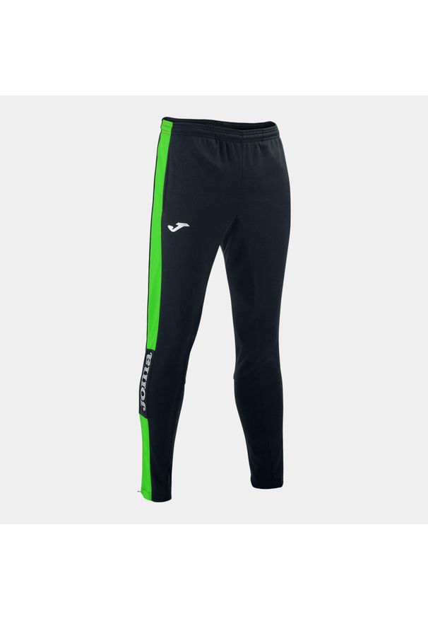 Spodnie do piłki nożnej dla chłopców Joma Championship IV długie. Kolor: czarny, niebieski, wielokolorowy, pomarańczowy. Długość: długie. Sport: piłka nożna